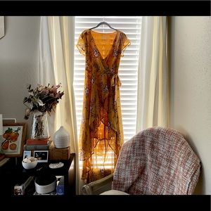 Miami Maxi High-Low Wrap Dress from Francesca’s